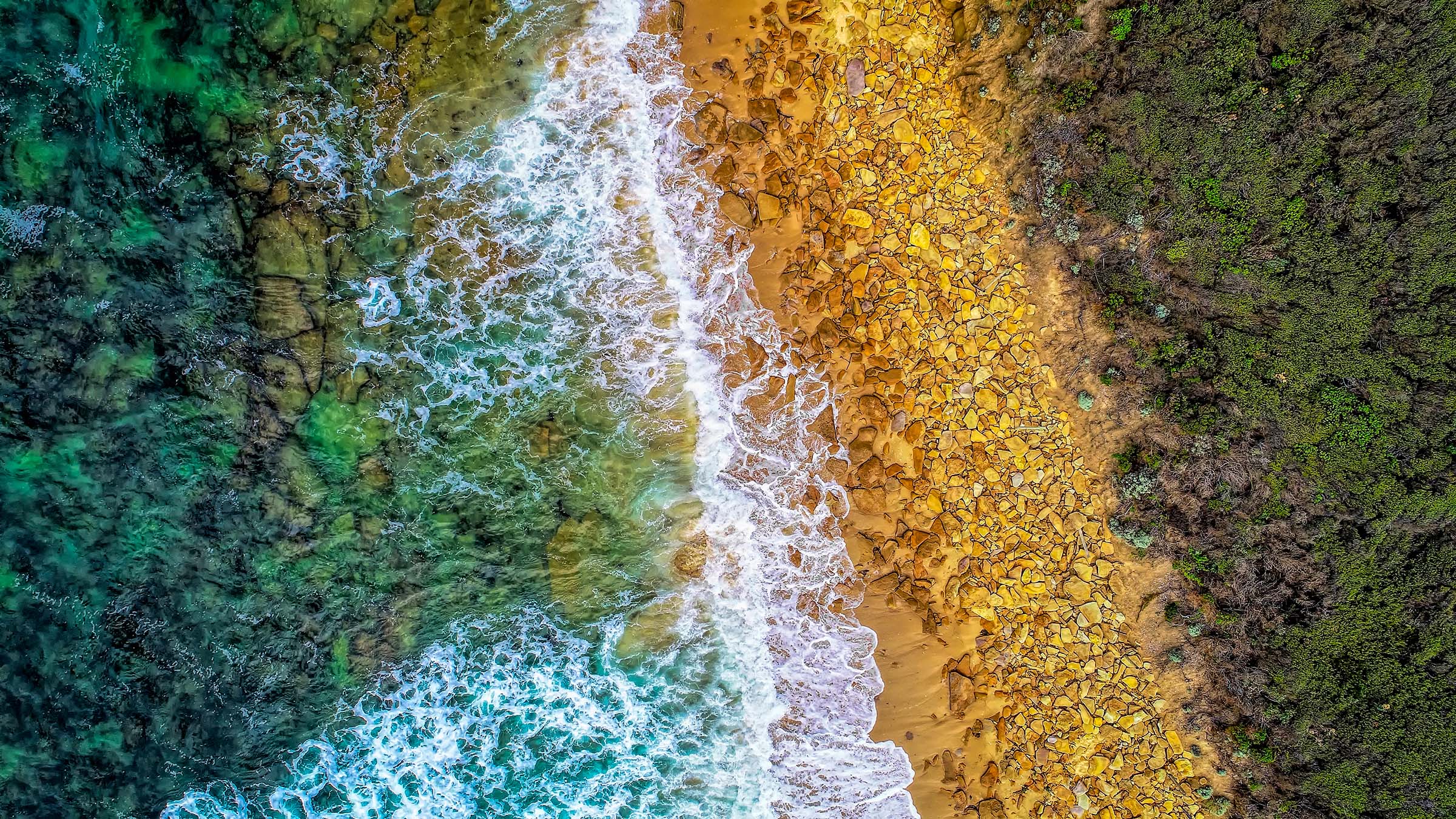 iStock 1079990134 Aerial view of Red Bluff beach at Lake Tyers Beach Victoria-WEB